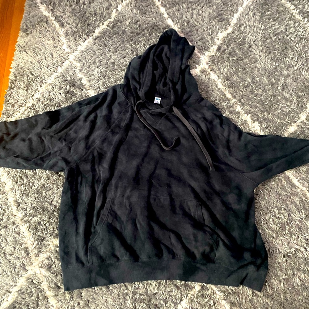 Old Navy Black Tie dye hoodie xxl